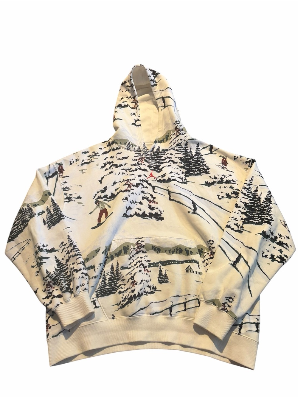 Air Jordan holiday mens L white sweatshirt